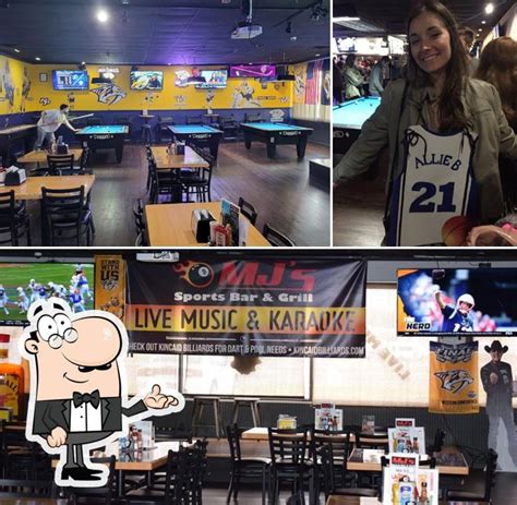 mj's sports bar and grill|More.